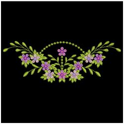 Heirloom Spring Flowers 05 machine embroidery designs