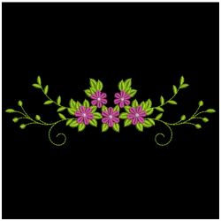 Heirloom Spring Flowers 09 machine embroidery designs