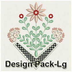 Floral Cutworks(Lg) machine embroidery designs