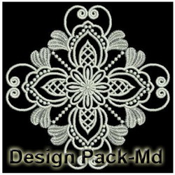Elegant Heirloom Whitework(Md) machine embroidery designs