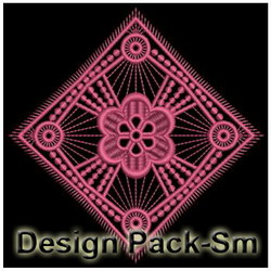 Flower Symmetry Quilt(Sm) machine embroidery designs