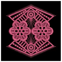 Flower Symmetry Quilt 04(Lg)