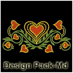 Fancy Heart Quilt(Md) machine embroidery designs