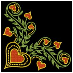 Fancy Heart Quilt 02(Lg) machine embroidery designs