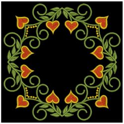 Fancy Heart Quilt 10(Sm) machine embroidery designs