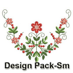 Heirloom Flowers Quilt(Sm) machine embroidery designs