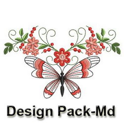 Heirloom Flowers Quilt(Md) machine embroidery designs