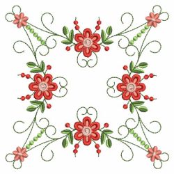 Heirloom Flowers Quilt 01(Md)