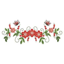 Heirloom Flowers Quilt 02(Md) machine embroidery designs
