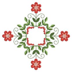 Heirloom Flowers Quilt 07(Md)