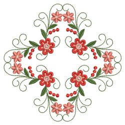 Heirloom Flowers Quilt 10(Lg) machine embroidery designs