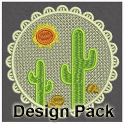 FSL Cactus Doily machine embroidery designs