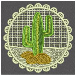 FSL Cactus Doily 03 machine embroidery designs