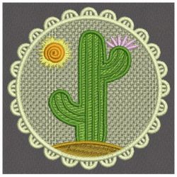 FSL Cactus Doily 04 machine embroidery designs