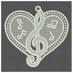 FSL Music Ornaments 11 machine embroidery designs