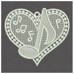 FSL Music Ornaments 13 machine embroidery designs