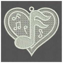 FSL Music Ornaments 15 machine embroidery designs