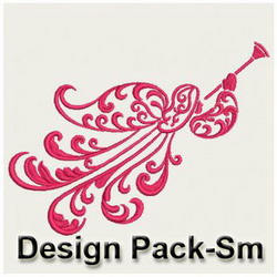 Damask Angels(Sm) machine embroidery designs