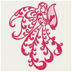 Damask Angels 07(Lg) machine embroidery designs