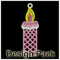 FSL Candles machine embroidery designs