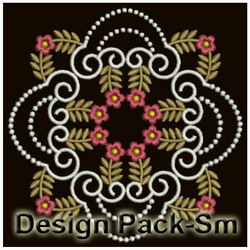 Heirloom Candlewicking Flower(Sm) machine embroidery designs