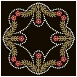Heirloom Candlewicking Flower 10(Sm) machine embroidery designs