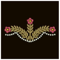 Heirloom Candlewicking Flower 12(Lg) machine embroidery designs