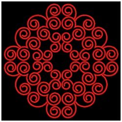 Fancy Swirl Quilt 14(Lg)