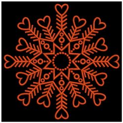 Snowflakes Quilt 11(Lg) machine embroidery designs