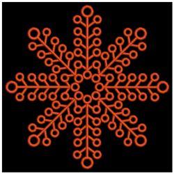Snowflakes Quilt 13(Sm)