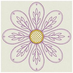 Fancy Flower Quilt 03(Md) machine embroidery designs