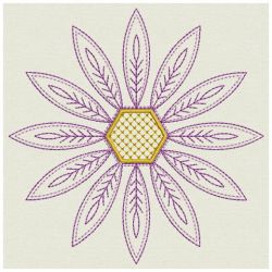 Fancy Flower Quilt 13(Md) machine embroidery designs