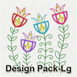 Fancy Flowers(Lg) machine embroidery designs
