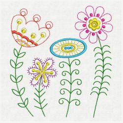 Fancy Flowers 01(Sm) machine embroidery designs