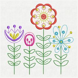 Fancy Flowers 02(Lg) machine embroidery designs