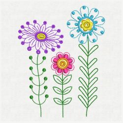 Fancy Flowers 08(Sm) machine embroidery designs