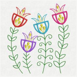 Fancy Flowers 11(Md) machine embroidery designs