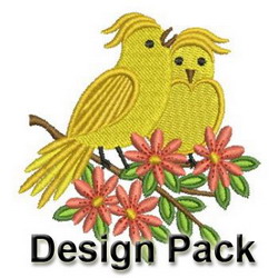 Love Birds machine embroidery designs
