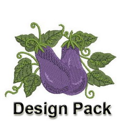 Vegetables machine embroidery designs
