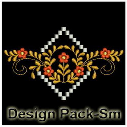 Heirloom Flowers(Sm) machine embroidery designs