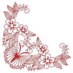 Butterfly Redowrk Corner 10(Md) machine embroidery designs