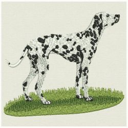 Dalmatians 05 machine embroidery designs