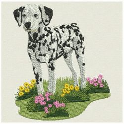 Dalmatians 06 machine embroidery designs