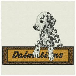 Dalmatians 09 machine embroidery designs