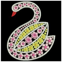 FSL Fancy Swans 01 machine embroidery designs