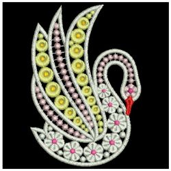 FSL Fancy Swans 03 machine embroidery designs
