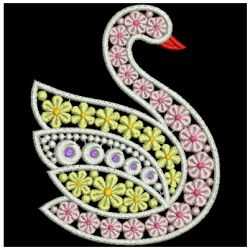 FSL Fancy Swans 04 machine embroidery designs