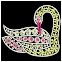 FSL Fancy Swans 05 machine embroidery designs