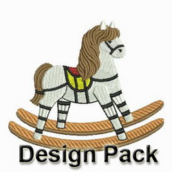 Rocking Horse machine embroidery designs