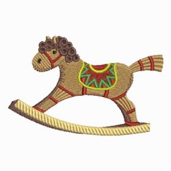 Rocking Horse 01 machine embroidery designs